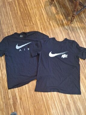 Mens Black Nike Tshirt Lot Medium